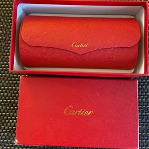 Cartier black panthere sunglasses
